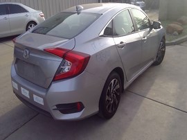 2017 HONDA CIVIC, SILVER, SDN, EX, 2.0L , AT.  A24040